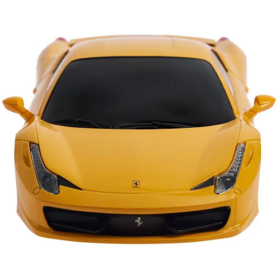 Машинка на радиоуправлении Ferrari 458 Italia Rastar 46600 yellow 1:24 