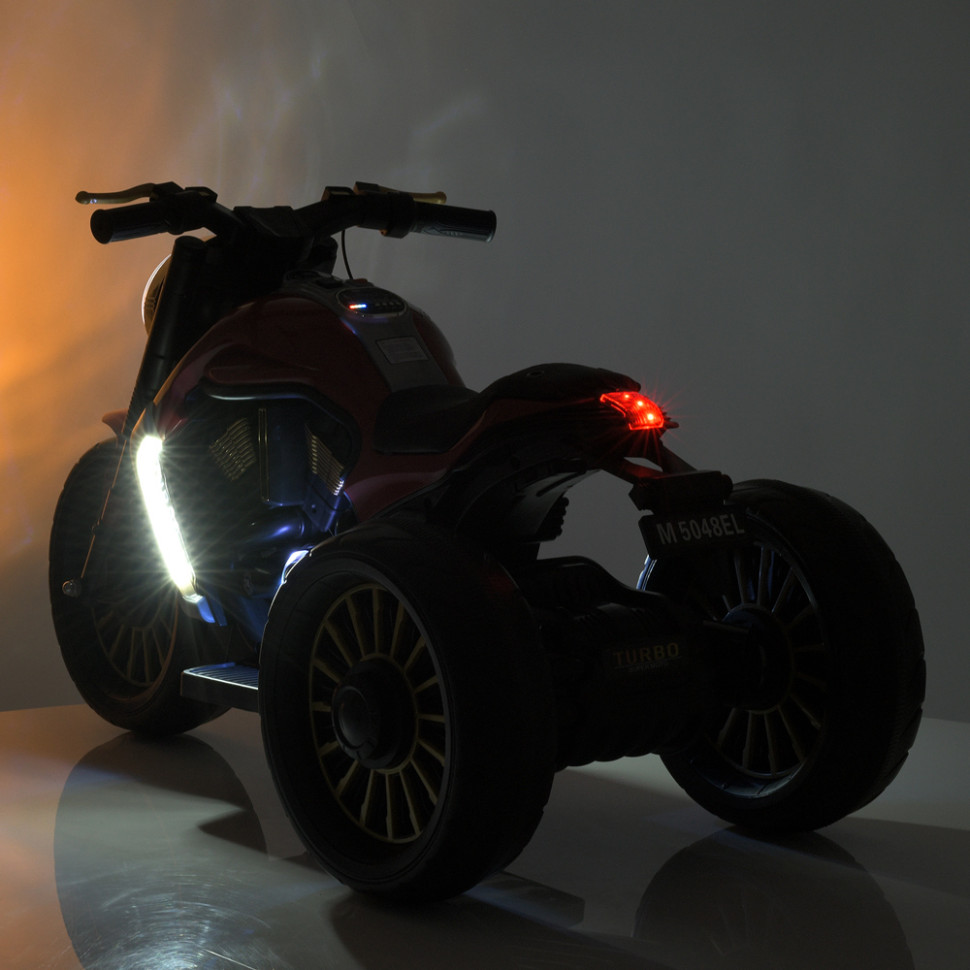 Детский электромобиль Мотоцикл Bambi Racer M 5048ELR-3 до 30 кг