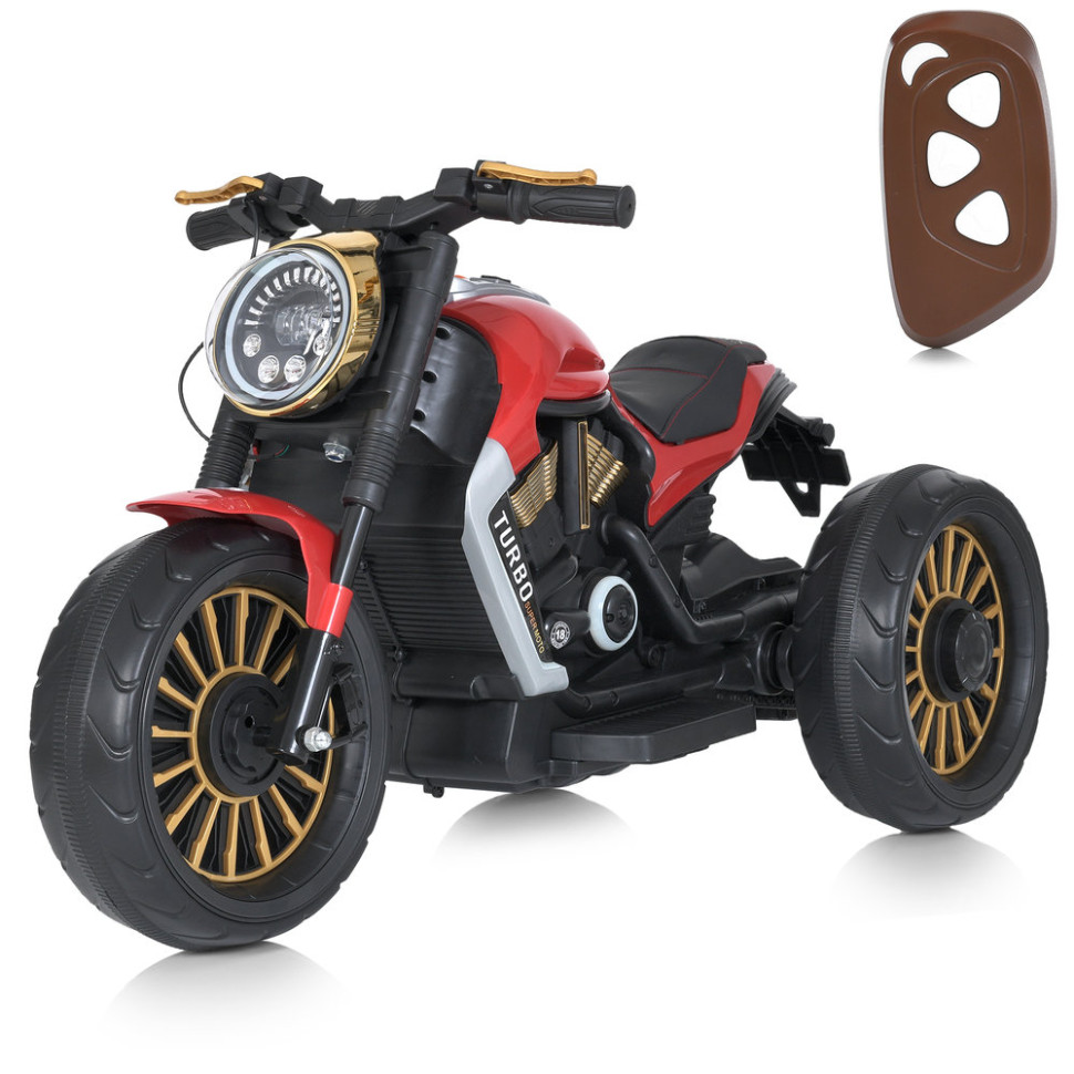 Детский электромобиль Мотоцикл Bambi Racer M 5048ELR-3 до 30 кг