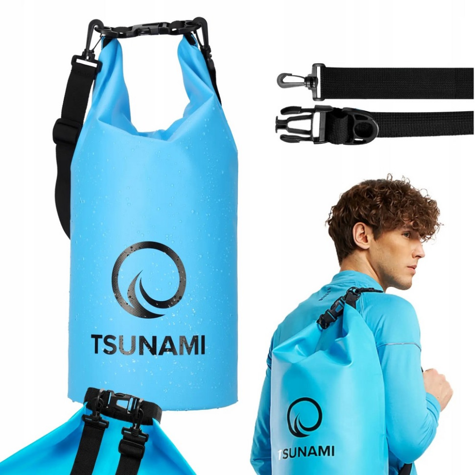 Гермомешок водозащитный Dry Pack Tsunami TS012, 10 л