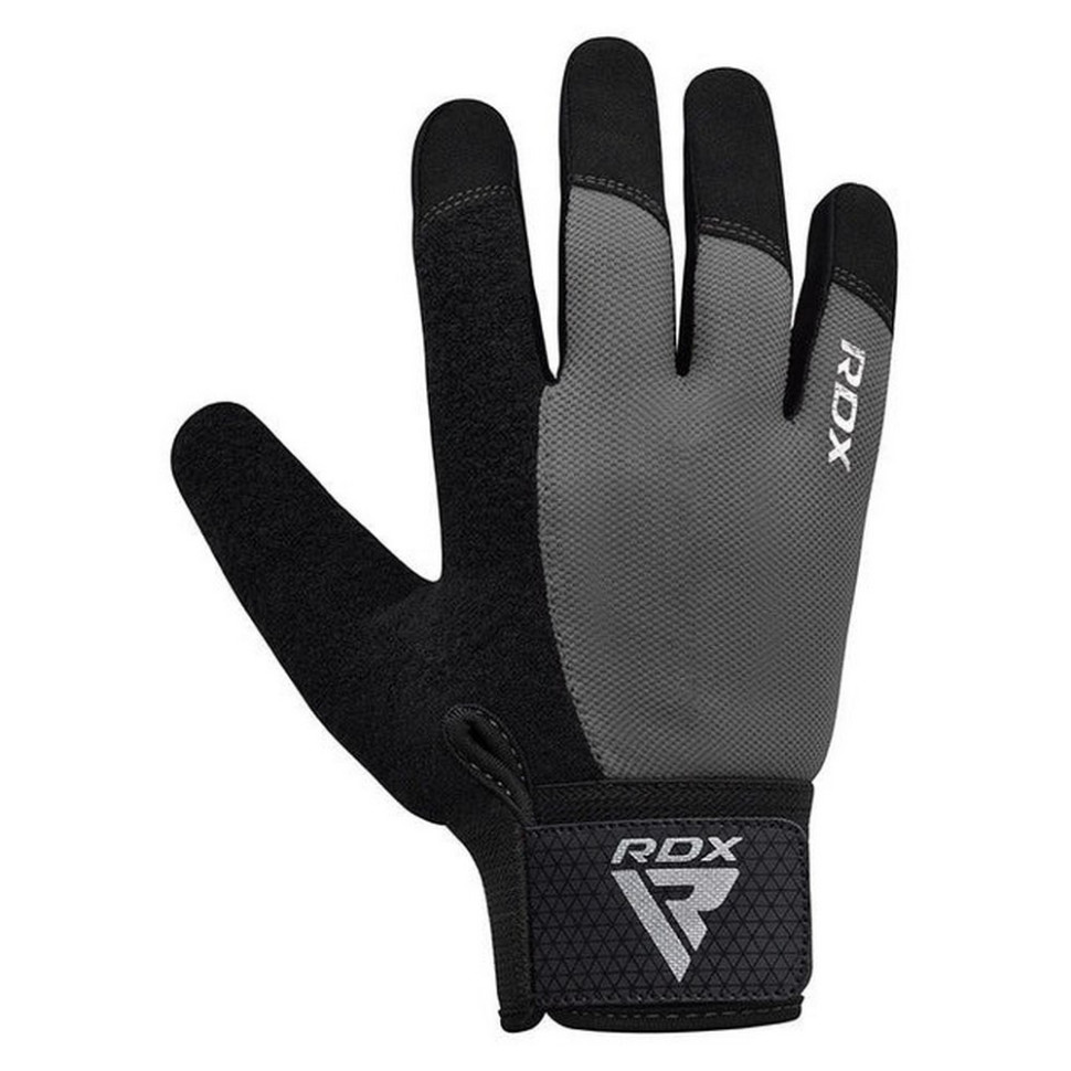 Рукавички для фітнесу W1 Full Finger RDX Inc Limited WGA-W1FG-M+ Grey, M
