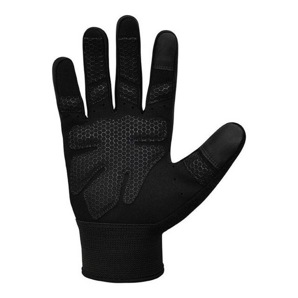 Рукавички для фітнесу W1 Full Finger RDX Inc Limited WGA-W1FG-M+ Grey, M