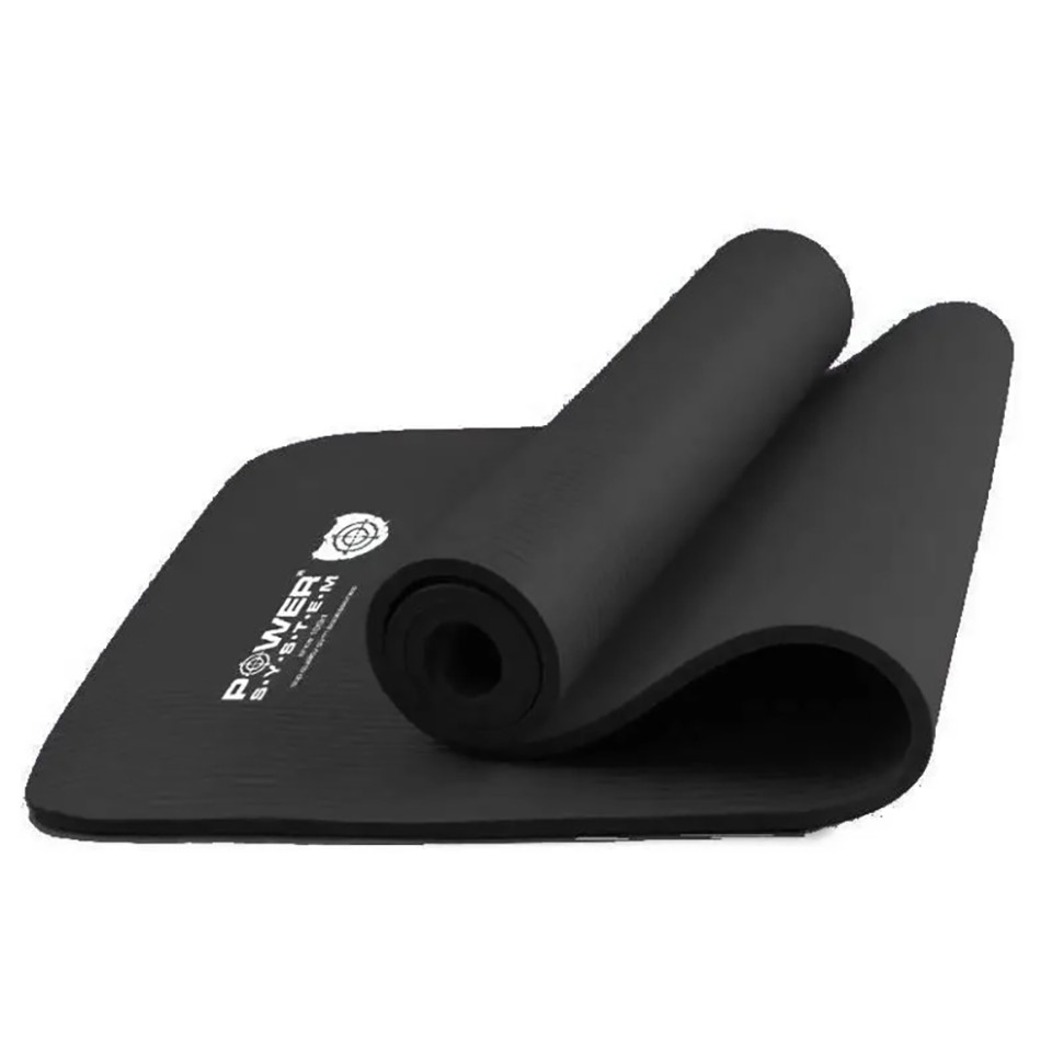 Килимок для йоги та фітнесу Power System PS-4017_Black