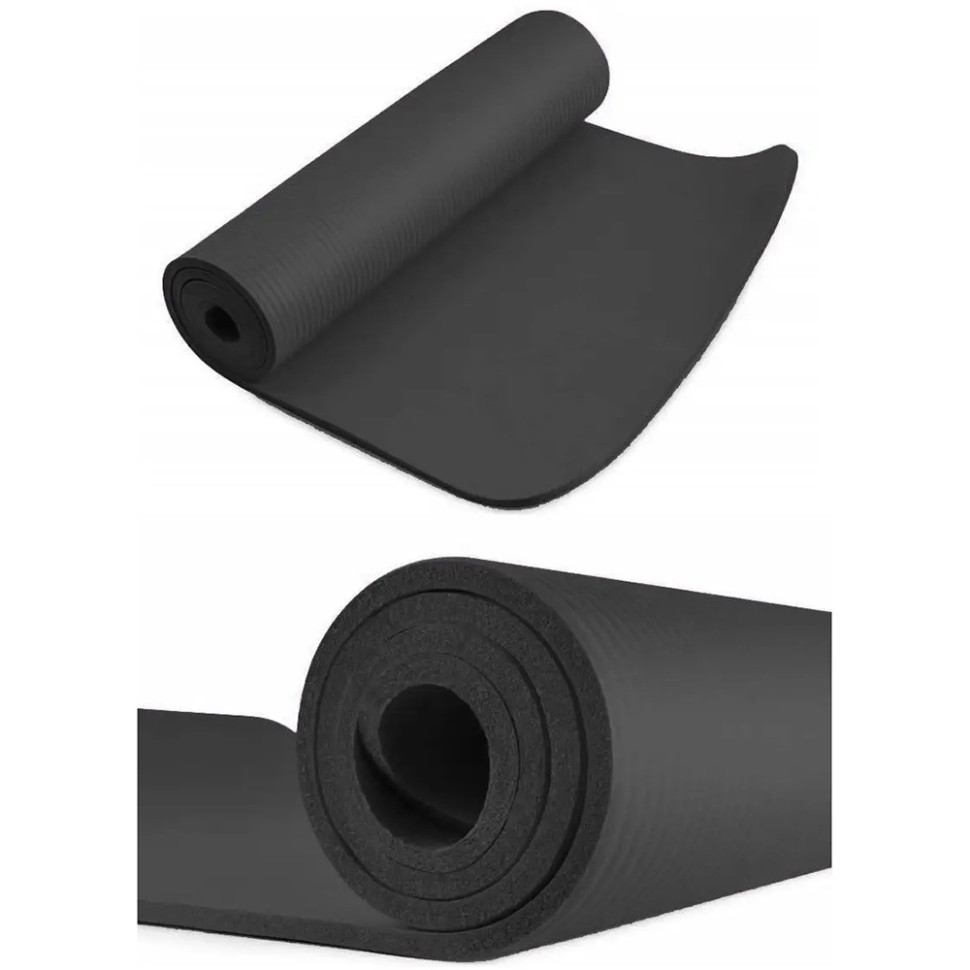 Килимок для йоги та фітнесу Power System PS-4017_Black