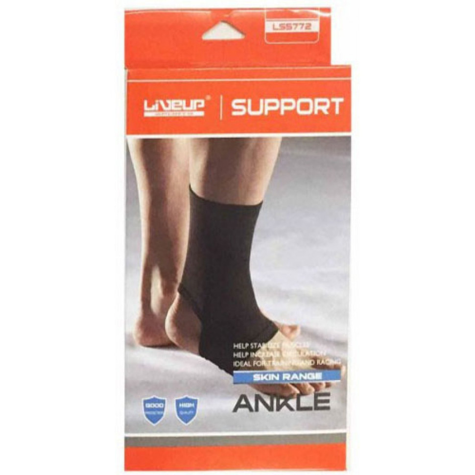Фіксатор щиколотки ANKLE SUPPORT LiveUp LS5772-LXL, L/XL