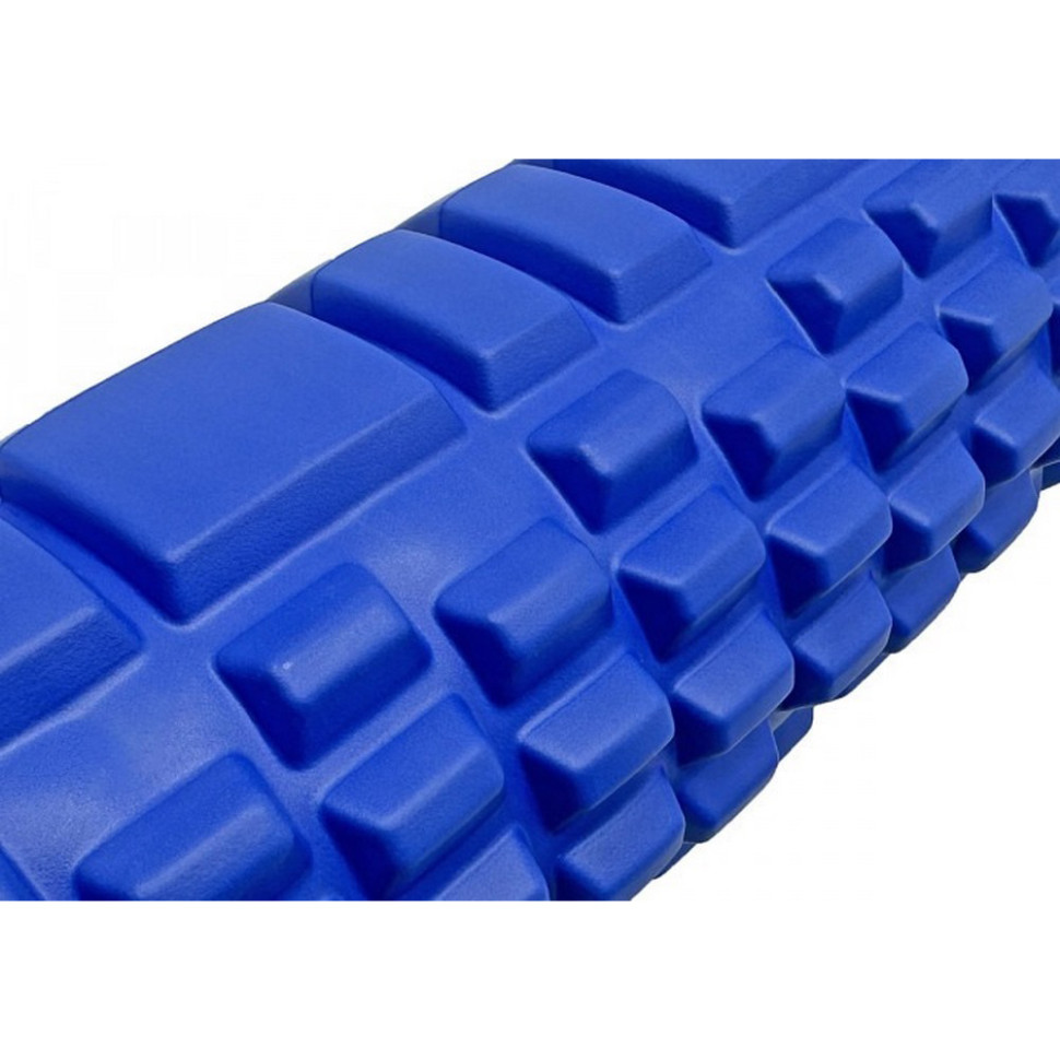 Массажный ролик Grid Roller v.2.1 EasyFit EF-2027-Bl 45 см, Синий