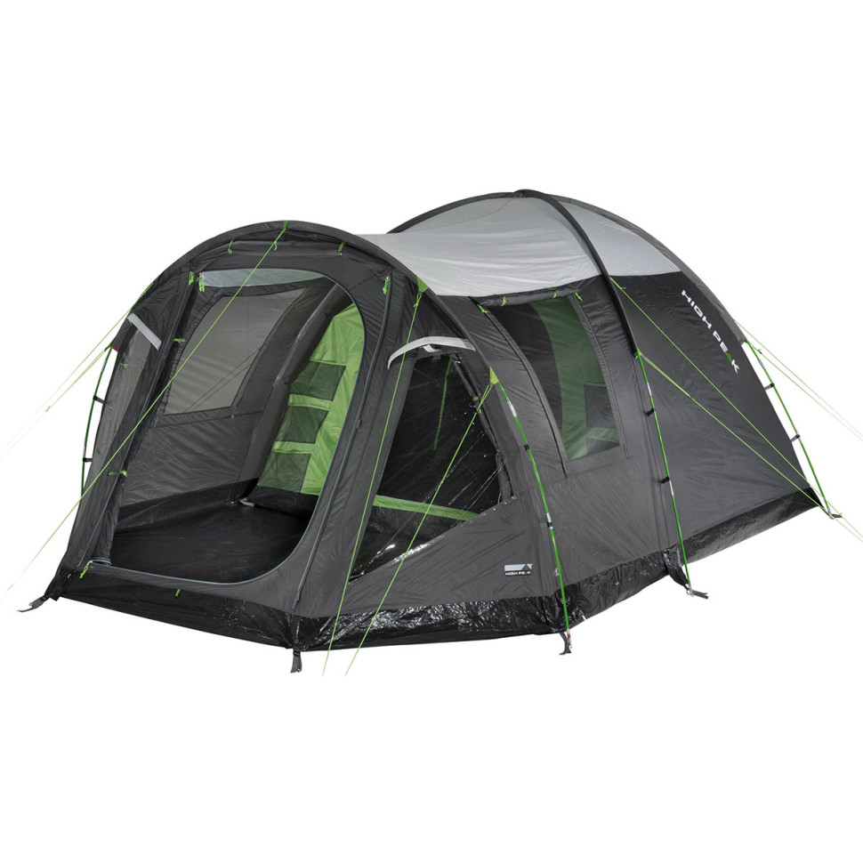 Палатка пятиместная Santiago 5.0 High Peak 929538 Light Grey/Dark Grey/Green (11802)