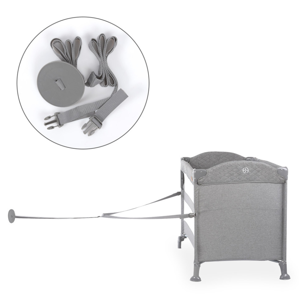 Детский манеж El Camino ME 1098 Perfect Gray