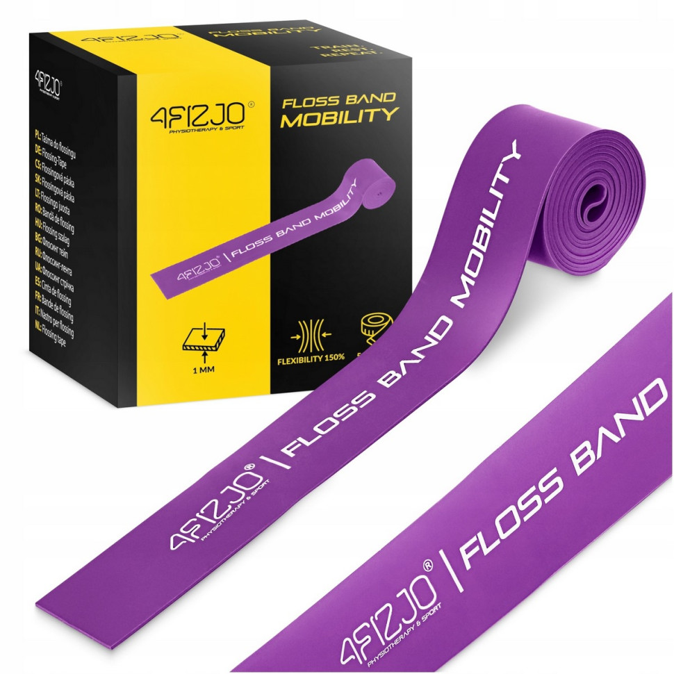 Лента компрессионная для флоссинга Floss Band 4FIZJO P-5905973405201, 207 x 5 x 0.1 см 