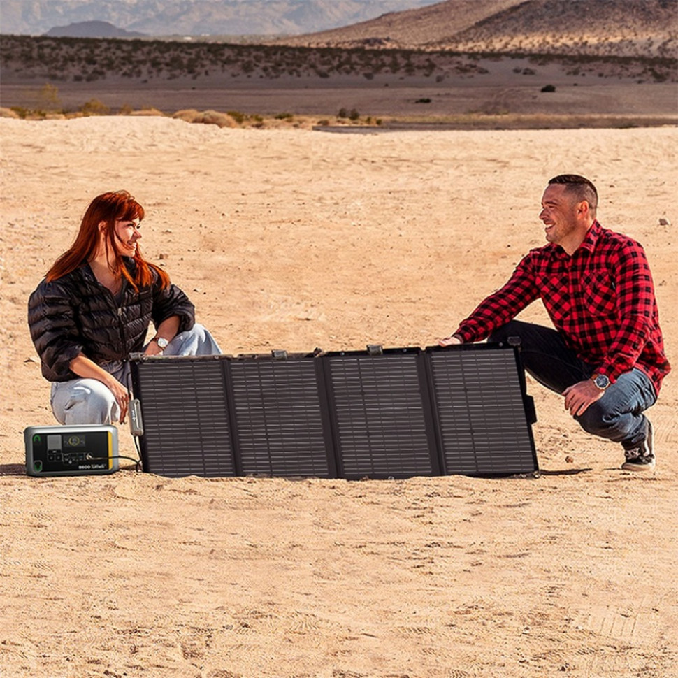 Портативна складна сонячна панель Litheli U00SP01-0U000, 200 Вт