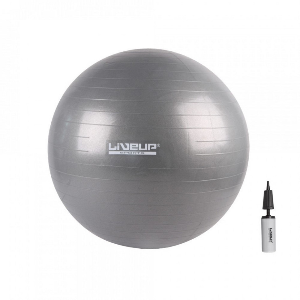 Фитбол ANTI-BURST BALL LiveUp LS3222-75g, (насос в комплекте)