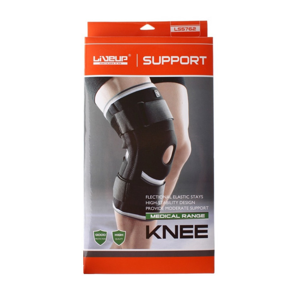 Фиксатор колена KNEE SUPPORT LiveUp LS5762-L, размер L