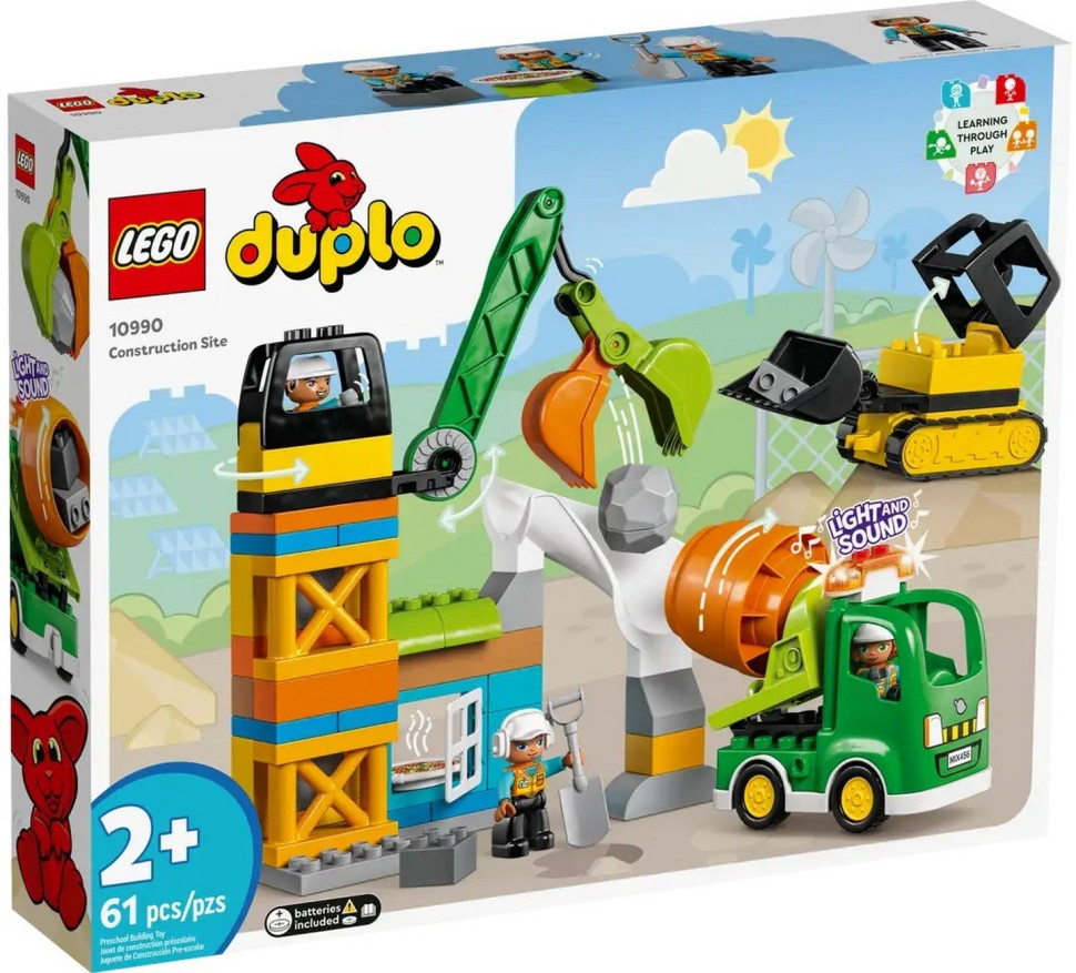 Конструктор LEGO DUPLO Town Строительная площадка 10990