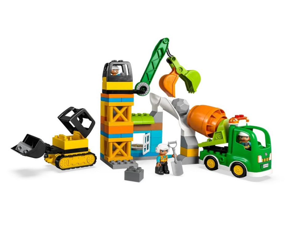 Конструктор LEGO DUPLO Town Строительная площадка 10990