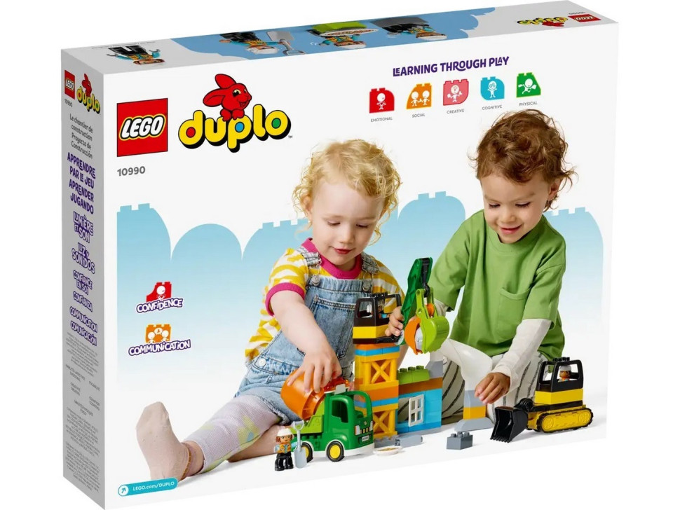 Конструктор LEGO DUPLO Town Строительная площадка 10990