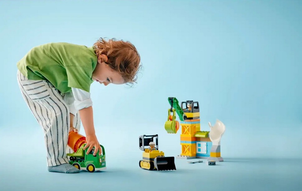 Конструктор LEGO DUPLO Town Строительная площадка 10990