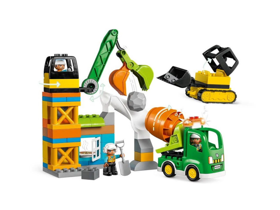 Конструктор LEGO DUPLO Town Строительная площадка 10990