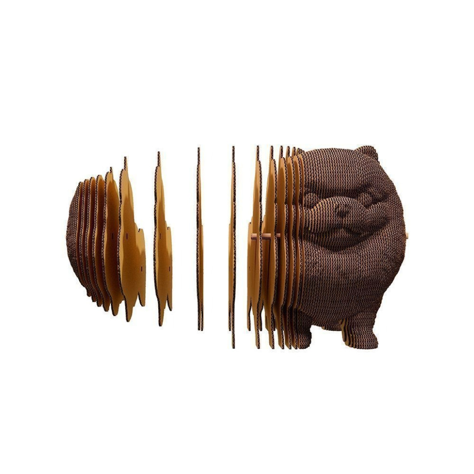 Картонный конструктор 3D Puzzle 