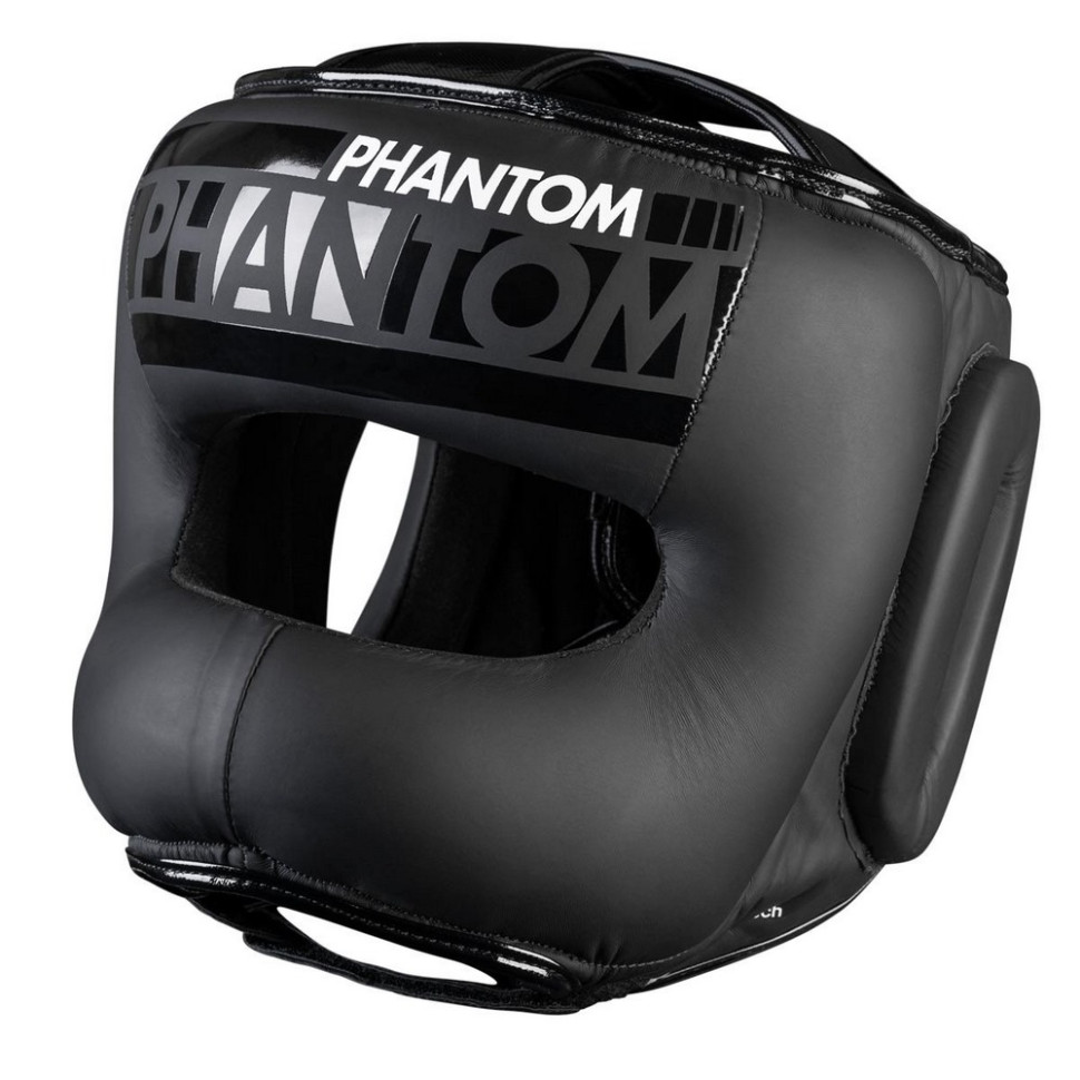 Боксерский шлем APEX Face Saver Phantom PHHG2029 Black, One Size