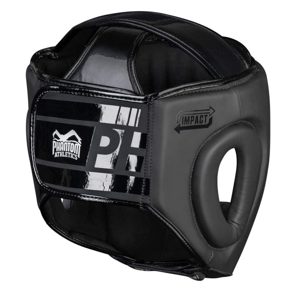 Боксерский шлем APEX Face Saver Phantom PHHG2029 Black, One Size