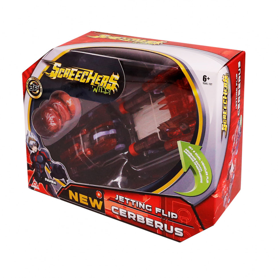 Машинка-трансформер скричерс, SCREECHERS WILD! S2 L2 - ЦЕРБЕР Screechers Wild! EU684302