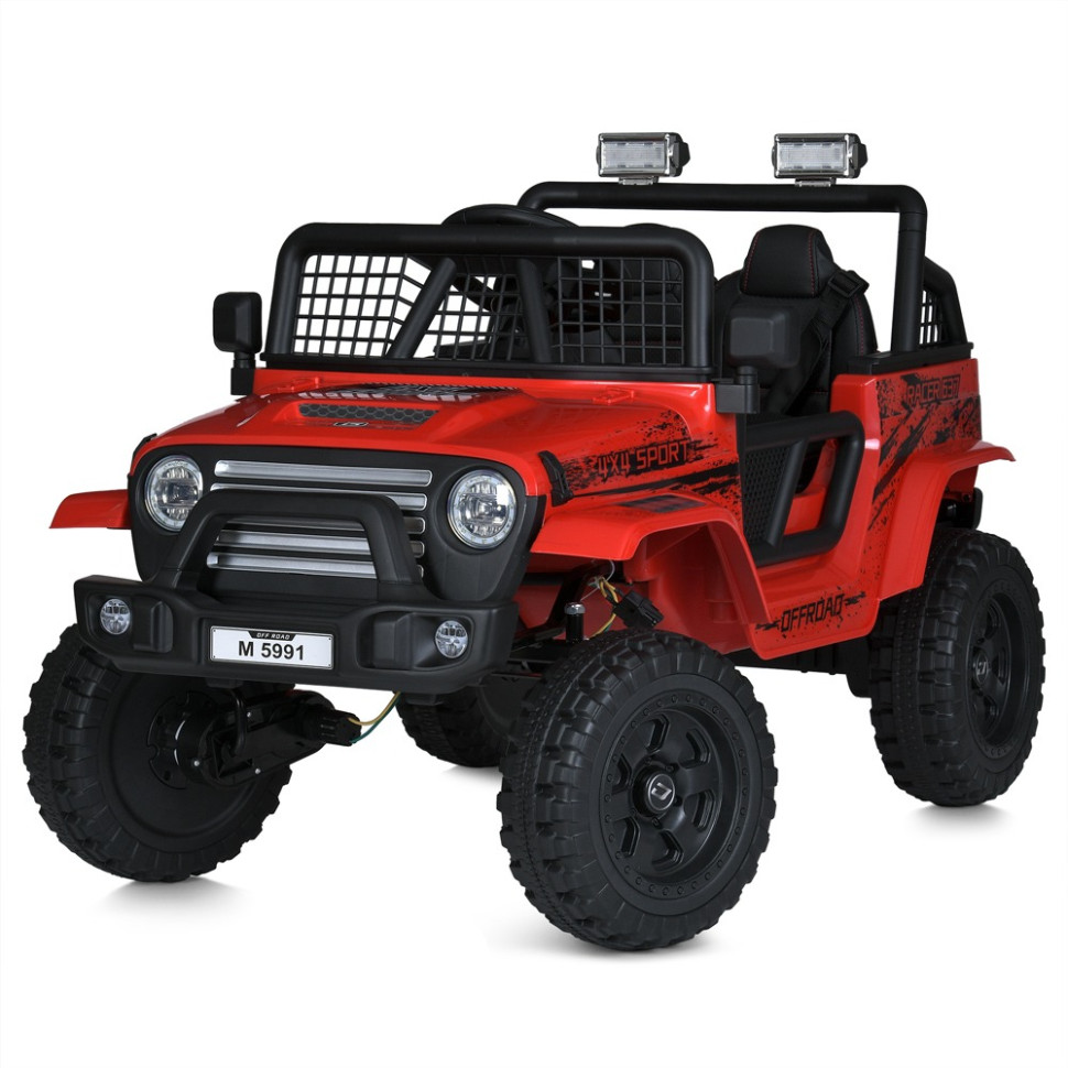 Детский электромобиль Джип Bambi Racer M 5991EBLR-3(24V) до 50 кг