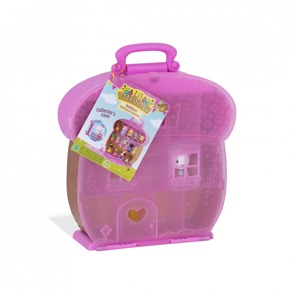 Игрушка Li`l Woodzeez Кейс для фигурок розовый 63601Z