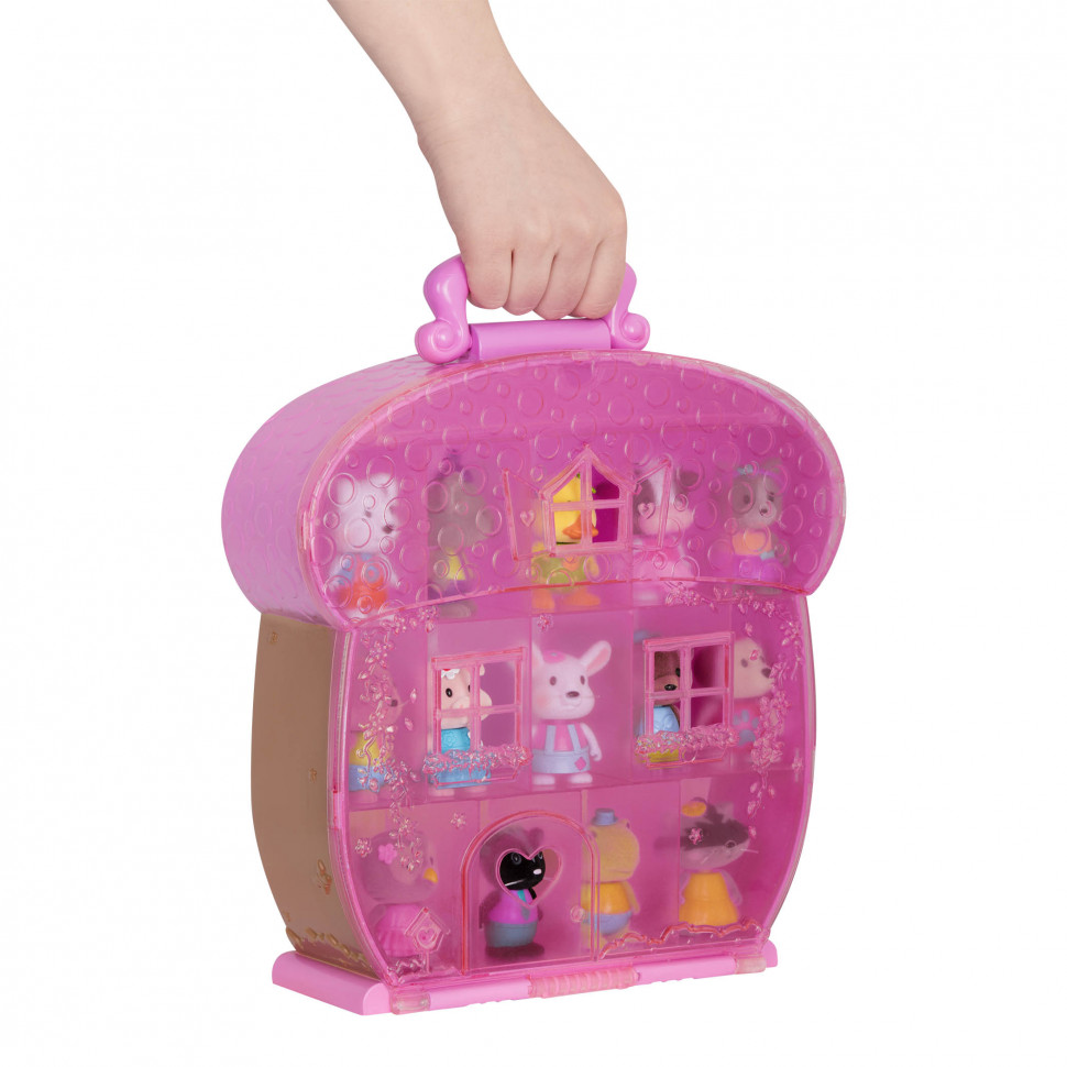 Игрушка Li`l Woodzeez Кейс для фигурок розовый 63601Z