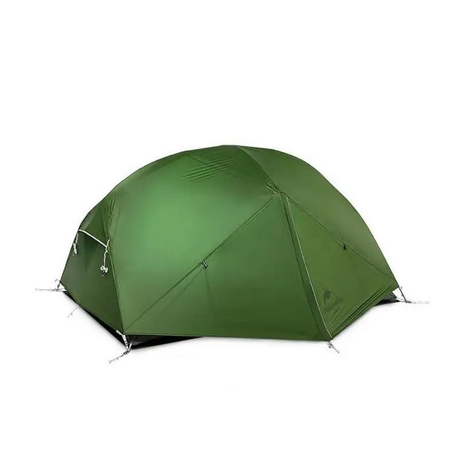 Намет надлегкий двомісний з футпринтом Mongar NH17T007-M Naturehike 6927595767658, 210T, темно-зелений