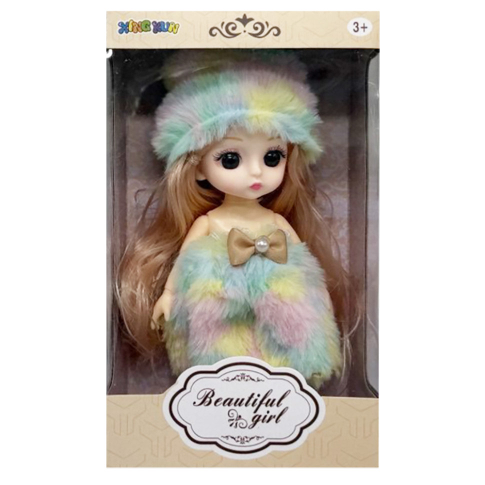 Детская игровая кукла Bambi 1361-9 шарнирная, размер 15 см