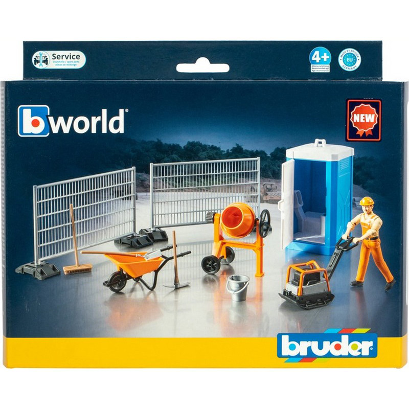 Детский игрушечный набор Строительные аксессуары Bruder 62008