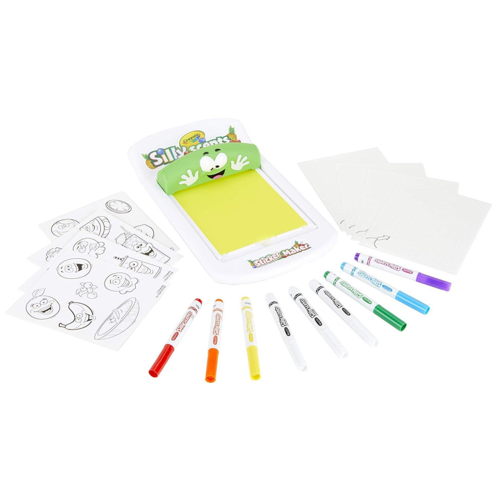 Набор для создания ароматных стикеров Silly Scents Crayola 74-7261 в комплекте с фломастерами