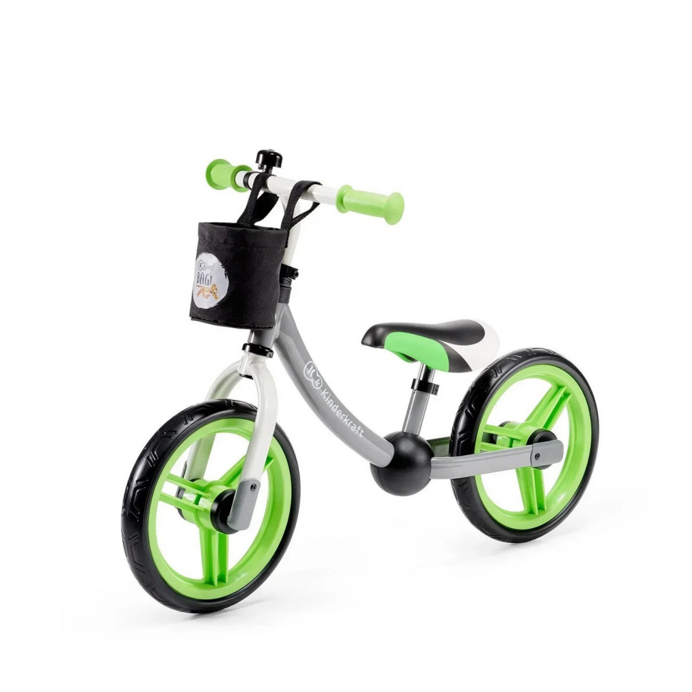 Дитячий біговел 2Way Next Kinderkraft KKR2WNXGRE00AC, Green-Gray