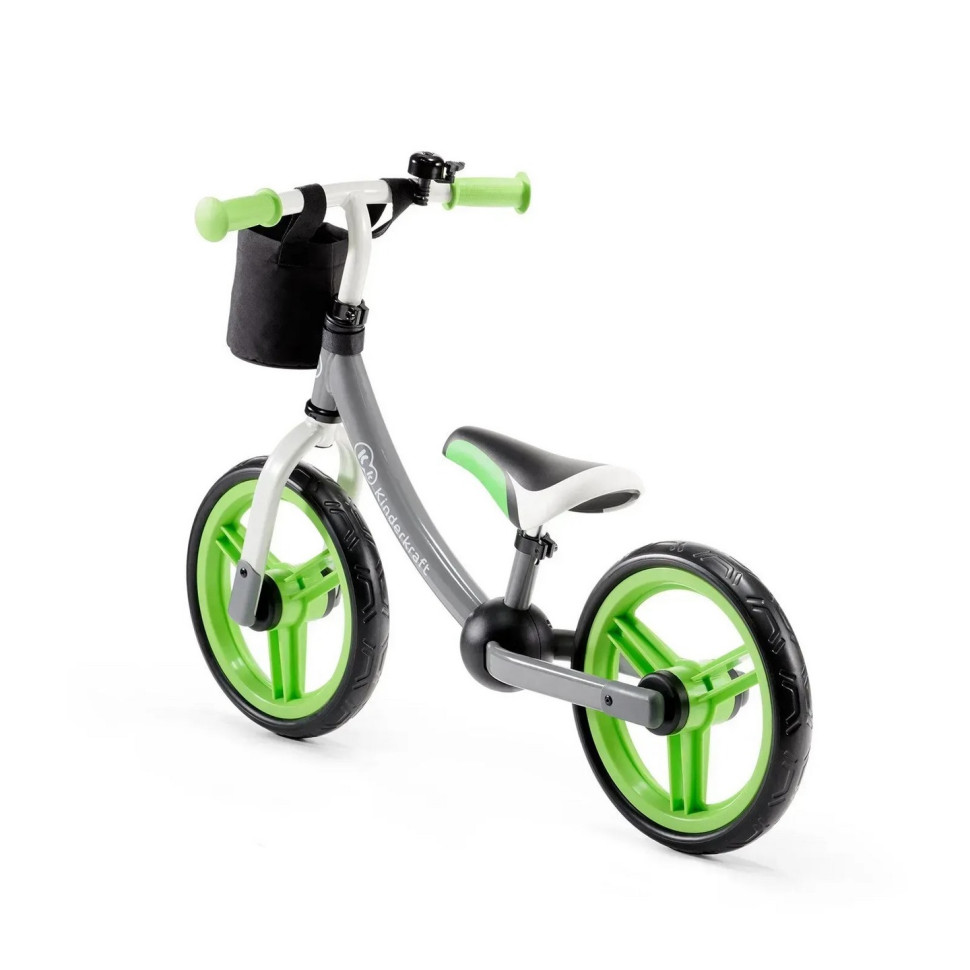 Дитячий біговел 2Way Next Kinderkraft KKR2WNXGRE00AC, Green-Gray