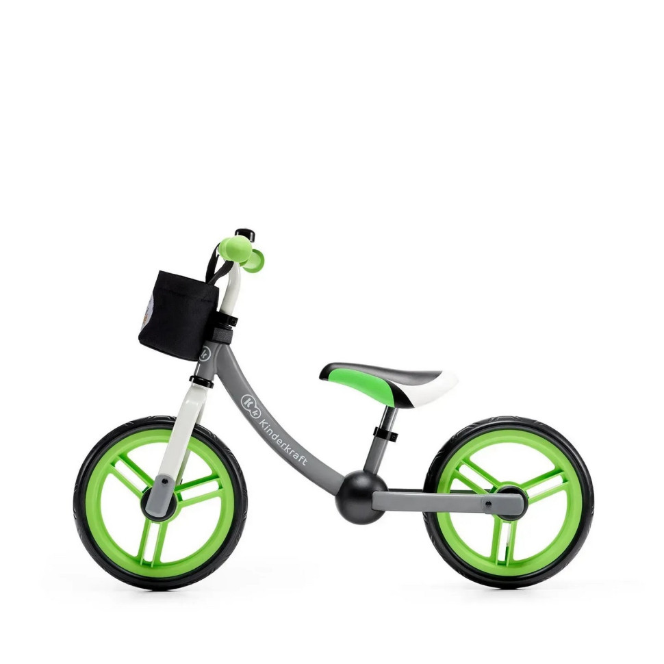 Дитячий біговел 2Way Next Kinderkraft KKR2WNXGRE00AC, Green-Gray
