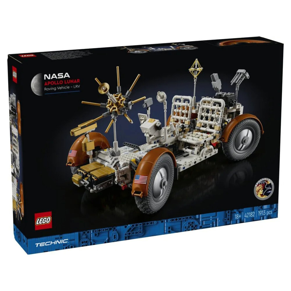 Конструктор LEGO Technic Лунный автомобиль NASA Apollo 42182, 1913 деталей