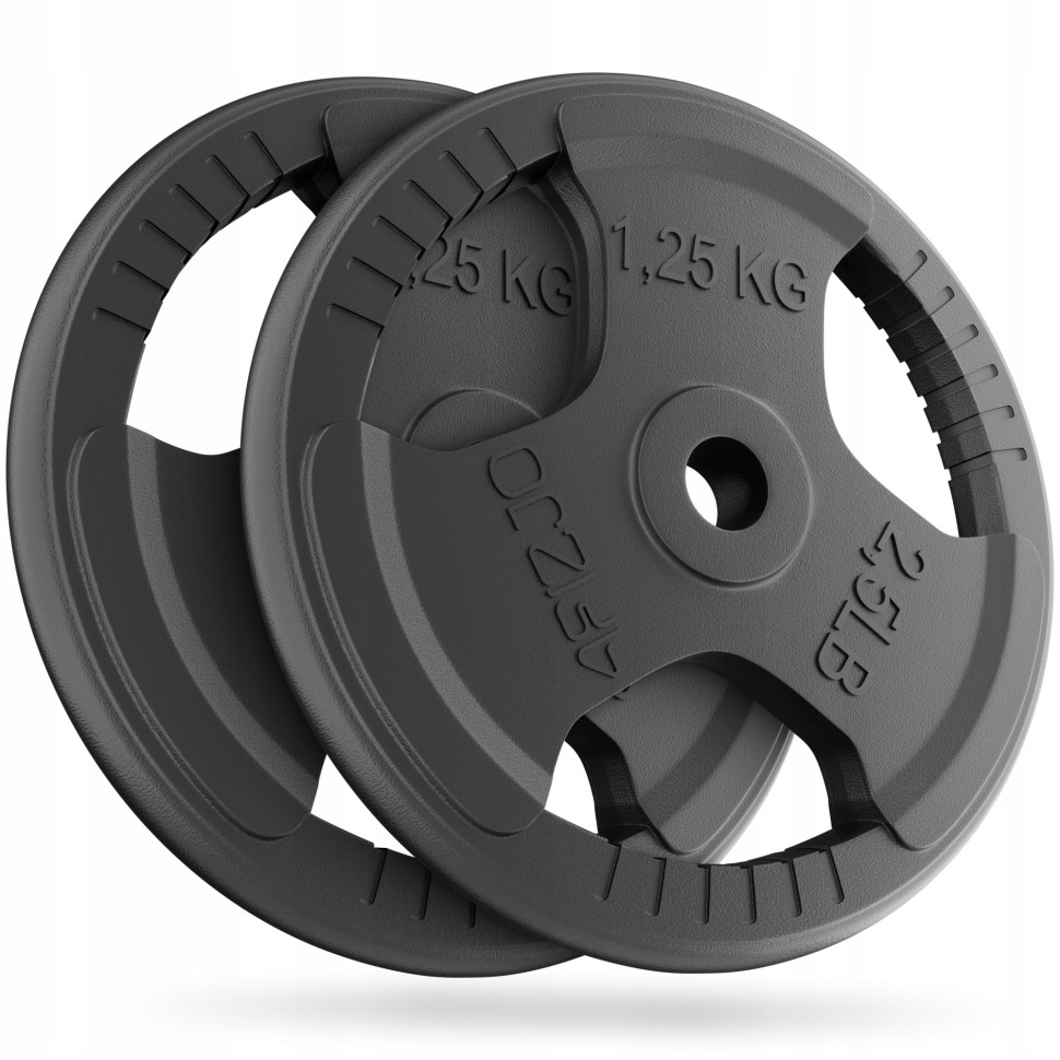 Диск металевий 4FIZJO P-5905973401357 Black 2 x 1,25 кг 26 мм 