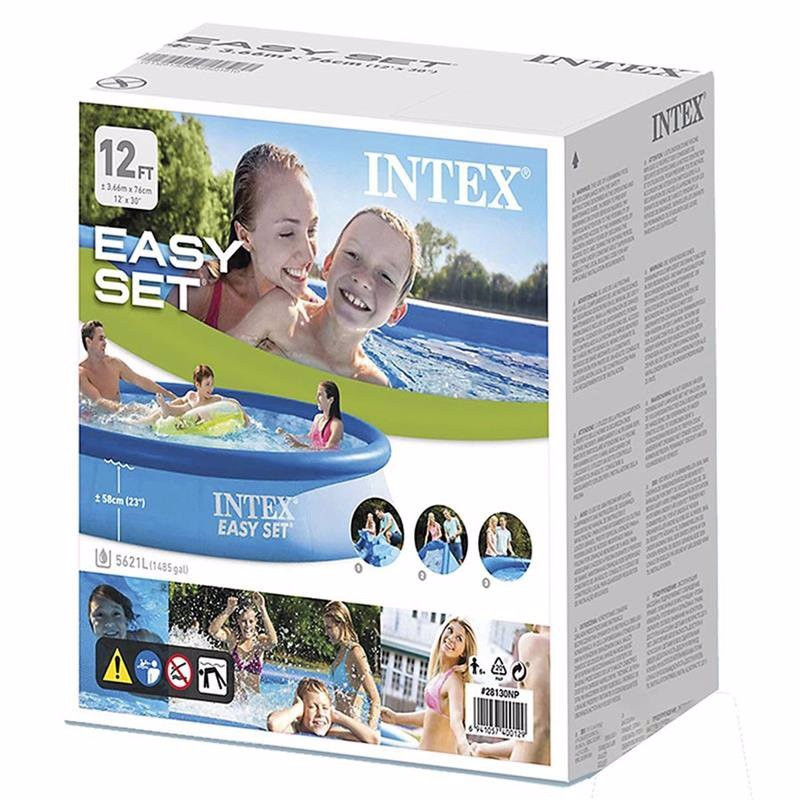 Надувний басейн сімейний Intex 28130 (366х76 см), 5621 л