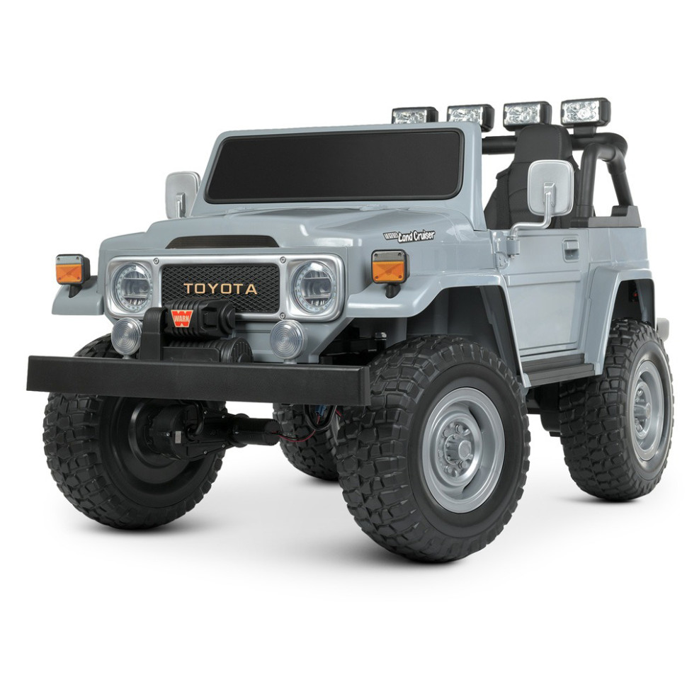 Детский электромобиль Джип Bambi M 4968EBLR-11 (24V) Toyota Серый