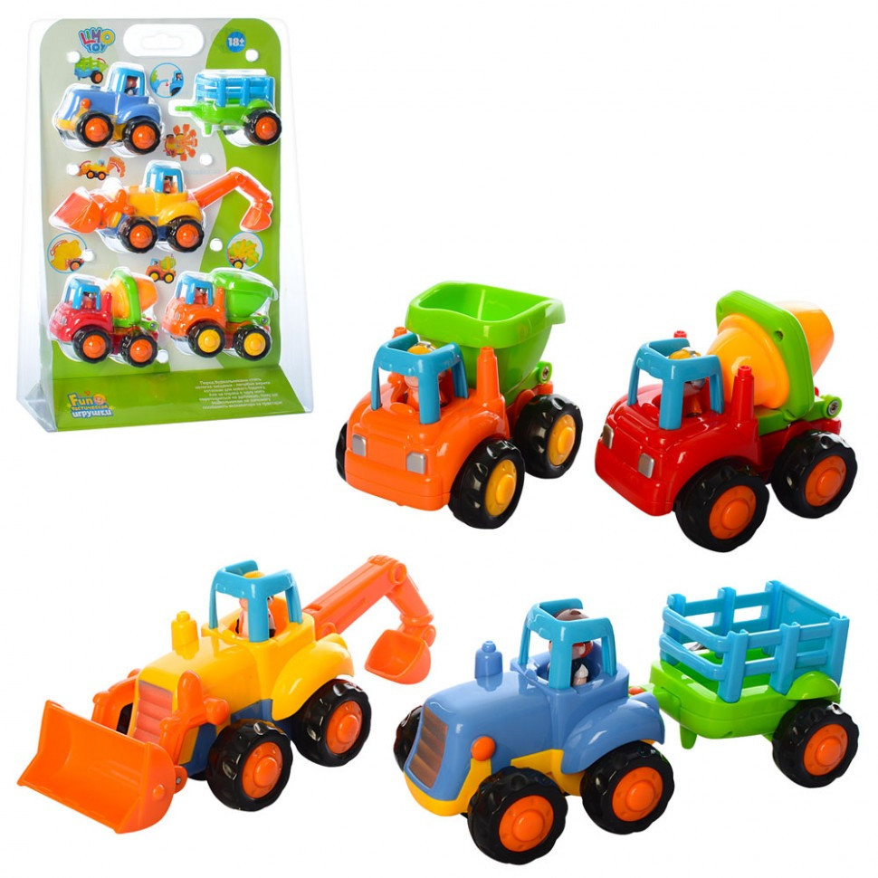 Игровой набор машинок 326 Стройтехника