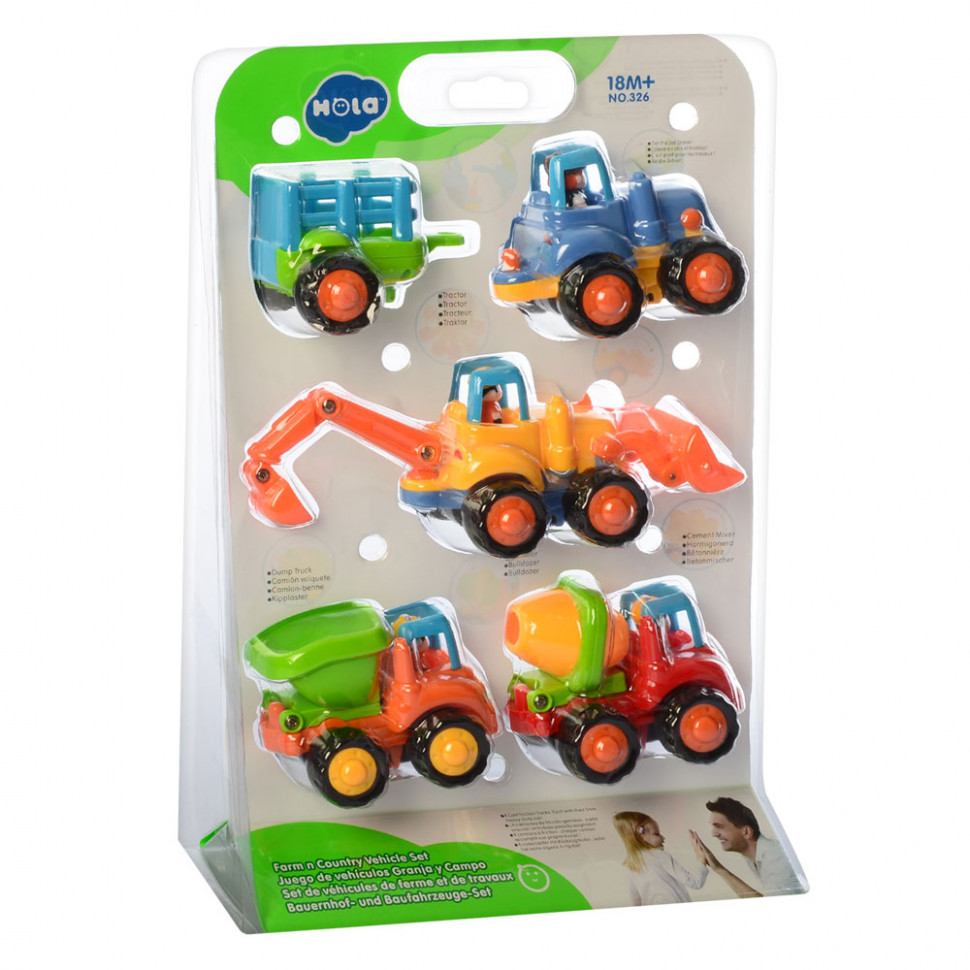 Игровой набор машинок 326 Стройтехника