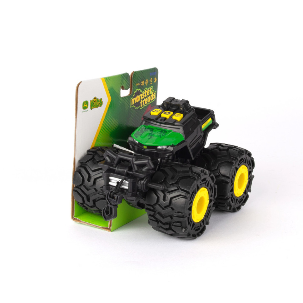 Іграшковий трактор John Deere Kids 37929 Monster Treads з великими колесами 
