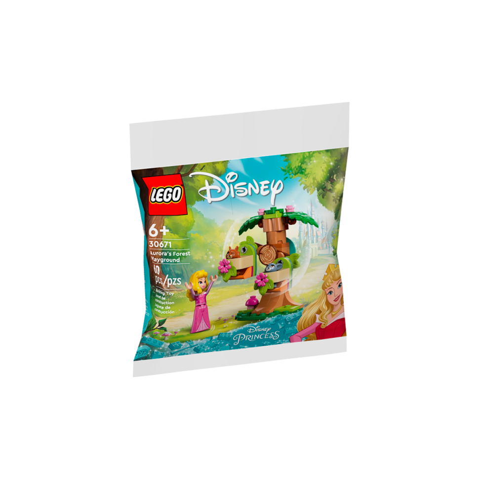 Конструктор Disney Princess Ігровий майданчик Аврори LEGO 30671, 60 деталей