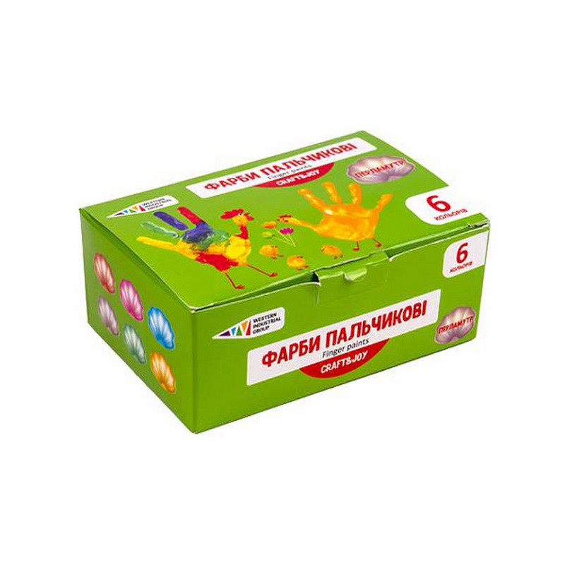 Дитячі пальчикові фарби