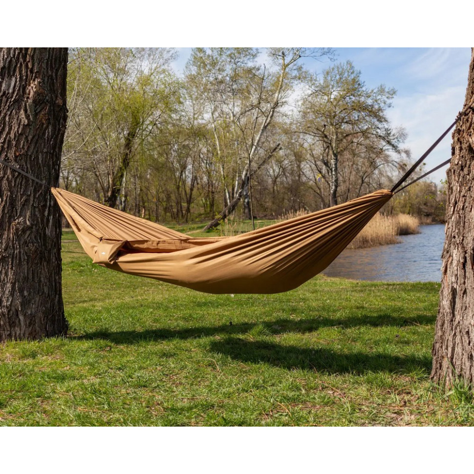 Гамак одинарний Hammock Tribe T-LE-0002-coyote, коричневий
