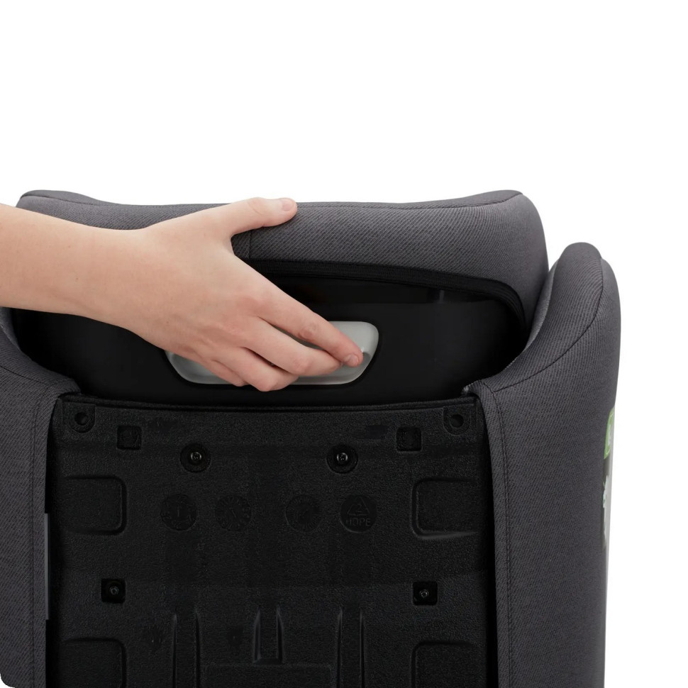 Детское автокресло Junior Fix 2 i-Size Kinderkraft KCJUFI20GRY0000 Rocket Grey