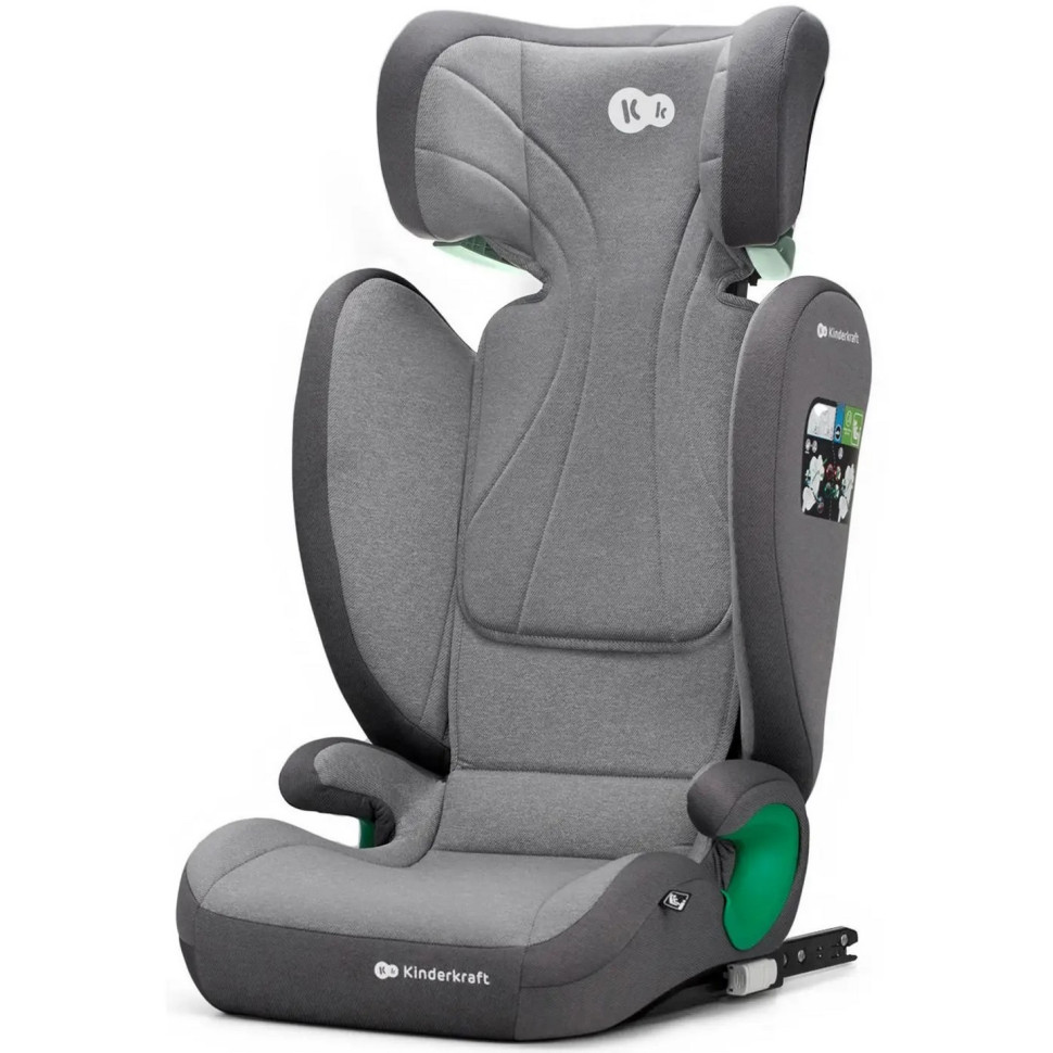 Детское автокресло Junior Fix 2 i-Size Kinderkraft KCJUFI20GRY0000 Rocket Grey