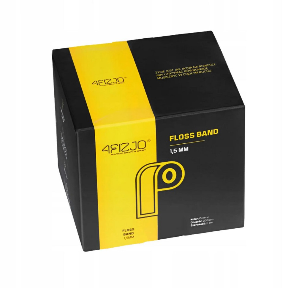Лента компрессионная для флосинга Floss Band 4FIZJO 4FJ0520, 207 x 5 x 0.15 см 