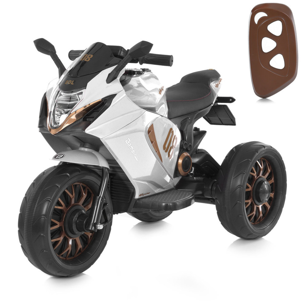 Детский электромобиль Мотоцикл Bambi Racer M 5050ELR-1 до 30 кг