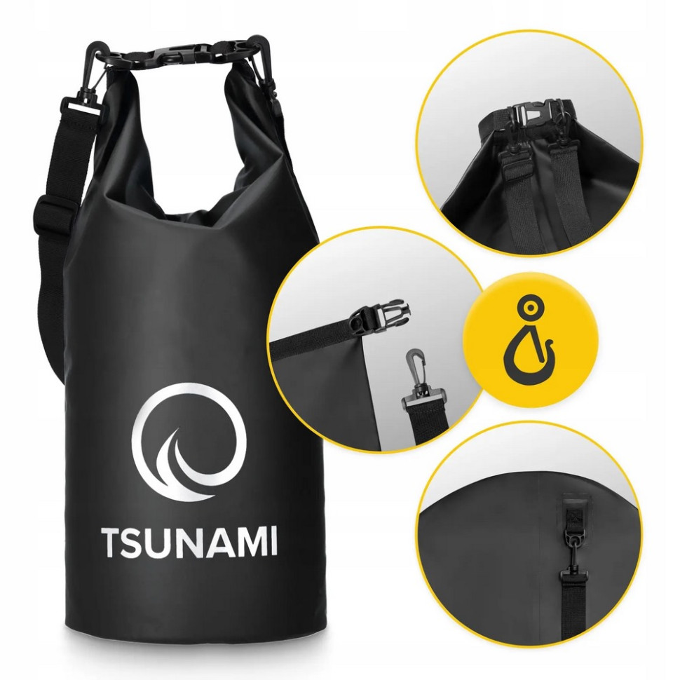 Гермомішок водозахисний Dry Pack Tsunami TS013, 10 л